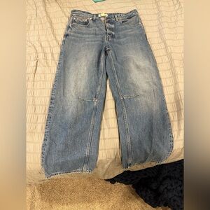 Madewell Curvy Darted Barrels!